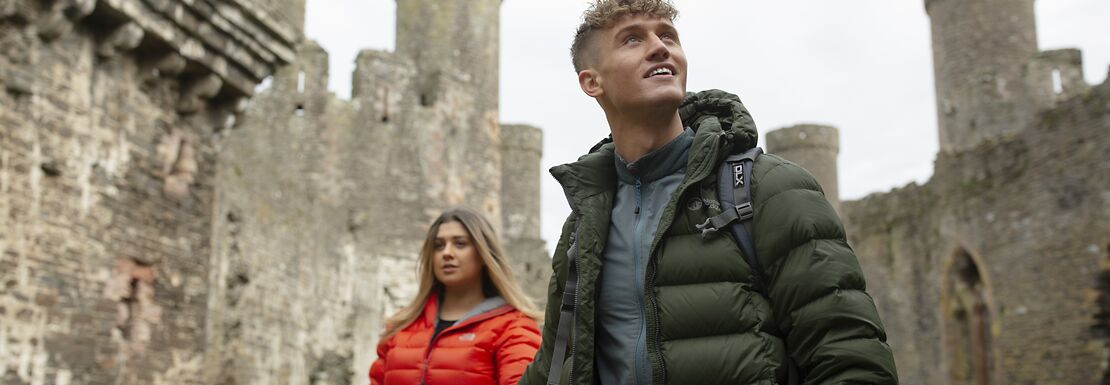 Cadw Explorer Pass - Couple visiting Wales