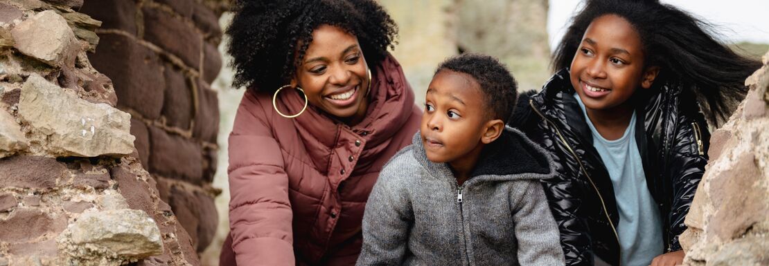 Cadw Explorer Pass - Family visiting Wales