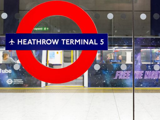 Heathrow Terminal 5 tube station