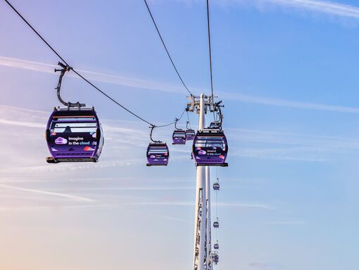 The IFS Cable Cars taking to the sky