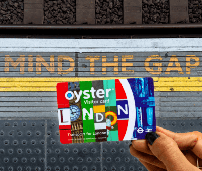 Visitor Oyster Card for traveling in London and Greater London