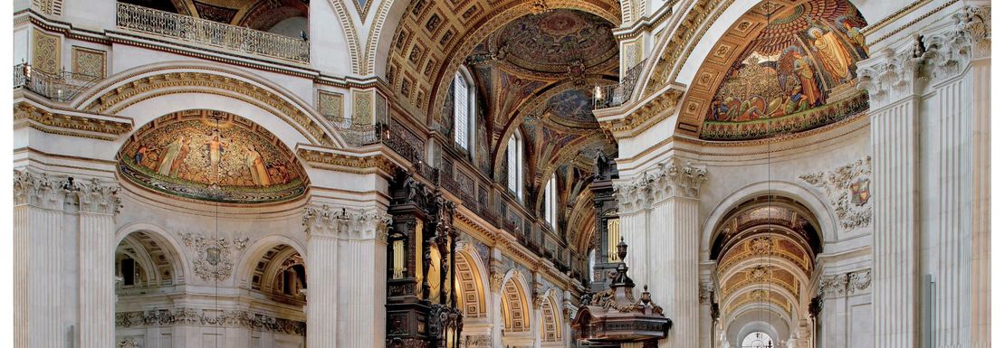 Crown Jewels of London tour with River Cruise st paul's interior landscape