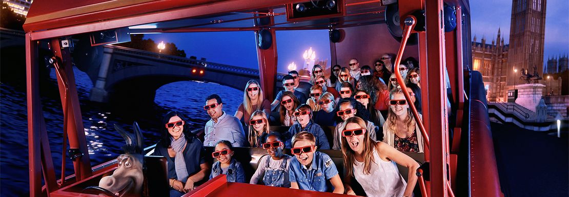 Shrek Bus at Shrek's Adventure London