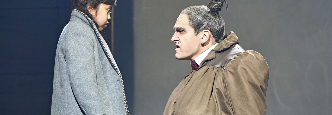 Miss Trunchbull in Matilda is a horrible Headteacher to a child at her school