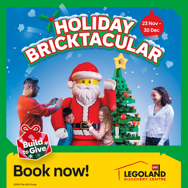 LEGOLAND® Discovery Centre Birmingham Christmas Event Promotional Poster