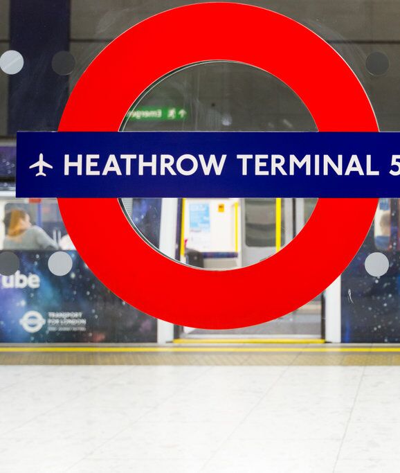 Heathrow Terminal 5 tube station